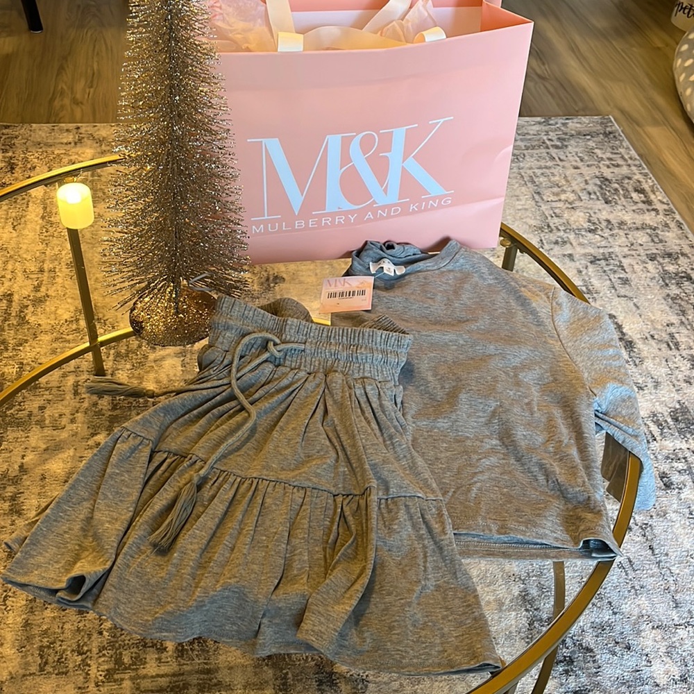 Mulberry and King / Mable Set (skirt & top) Size Small